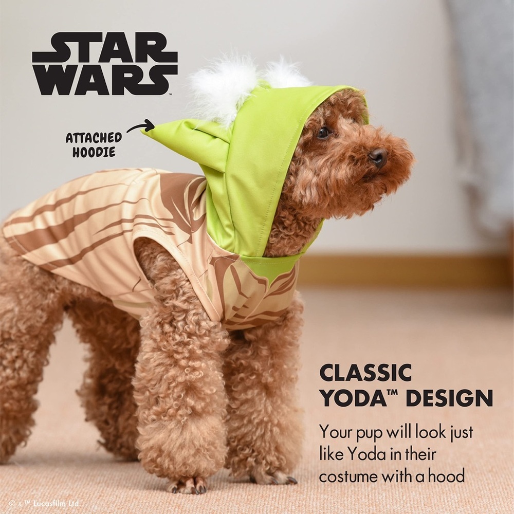 Star Wars Baby Yoda Dog Costume Small